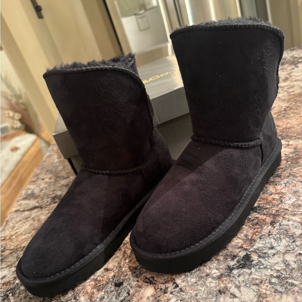 Style & Co. Black Winter Boots